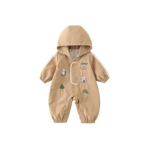 XiaoJinBu Хаки Детские комбинезоны ползунки