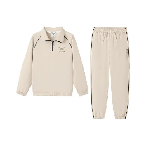 Skechers Айвори Белый 001J Унисекс Повседневная Спортивная Одежда