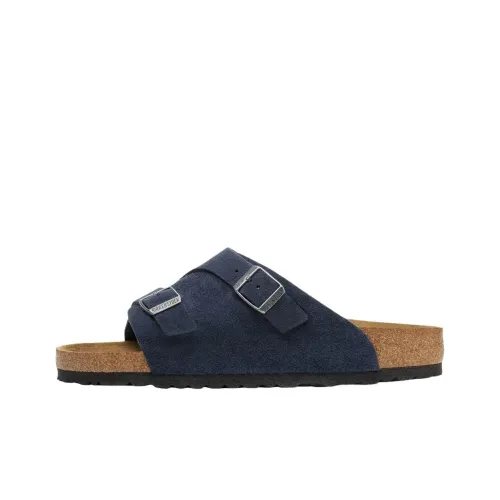 Birkenstock ЭВА Шлепанцы Унисекс Морской Синий Стандартный Свободный крой