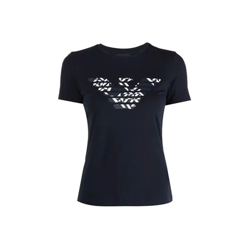 EMPORIO ARMANI T-рубашка женская синяя