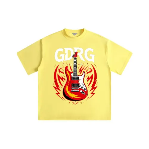 GDRG Желтый Унисекс T-рубашки