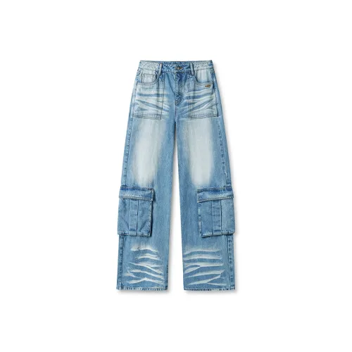 NAWS Glacier Blue Women's Jeans NAWS Ледниково-голубые женские джинсы