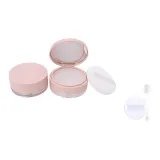 [Розовый+2г Ложка]20г Большая Сетка Свободная Пудра Коробка (Розовый)