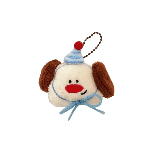 Cute Chip Милый Красный Нос Щенок Cottage Креативный Причудливый Кошка Подвеска Плюшевый Подвеска 10 см Высота