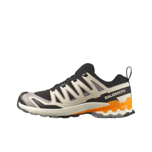 SALOMON XA Pro 3D V9 Беговые кроссовки Мужские Черный Бежевый