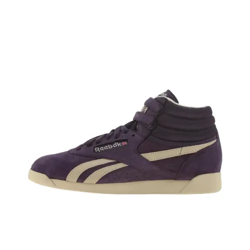 Reebok совместный бренд Freestyle Hi High Топ Скейтборд Кроссовки Женские Фиолетовый