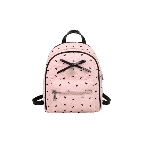 LETOO Нейлон Рюкзак Женские Черный Розовый Синий Красный