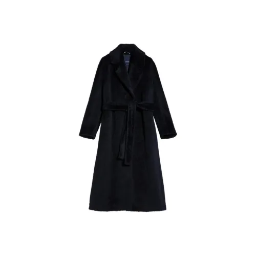 'S MAX MARA Черное Женское Пальто