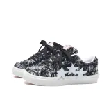 Чёрный Белый Звезды (Чёрные Шнурки для Обуви)