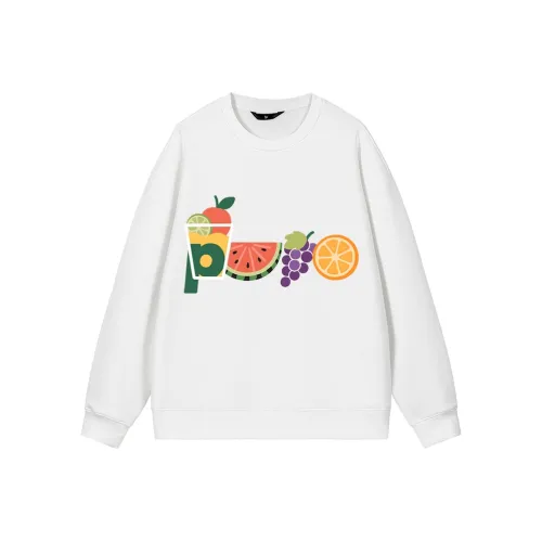 PWUE Белый Унисекс Свитшоты