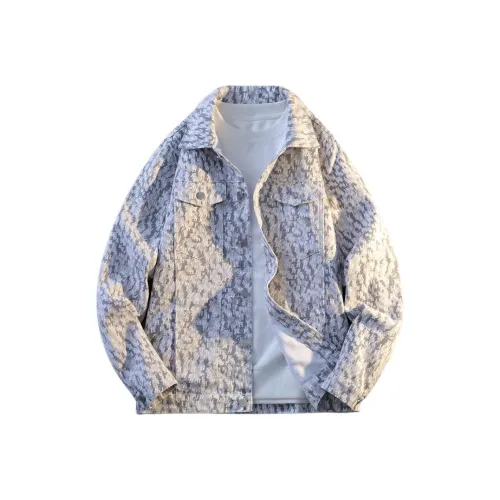 BAISHENGHU Светло-серый Мужская Куртка