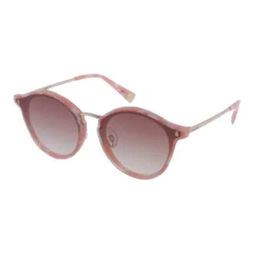 Ana Hickmann Металл OVAL SUNGLASSES Женские Розовый