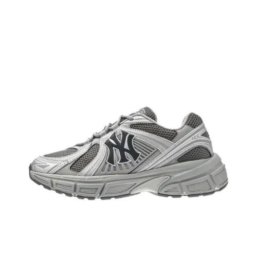 MLB New York Yankees Низкие кроссовки для бега унисекс серебристые