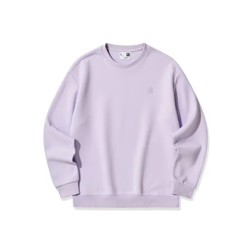 QIAODAN Шimmer Фиолетовый Мужские Свитшоты