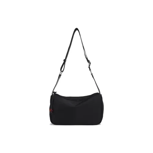 Dubaolu Ткань Пельмени Сумка через плечо Средняя Женская Черная