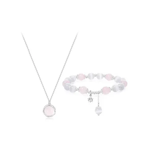 Bermuda Eyes Цветное стекло Ожерелье Женское