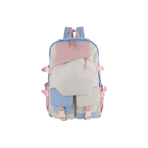 NOMK Нейлон Рюкзак Стандартный Женский Синий