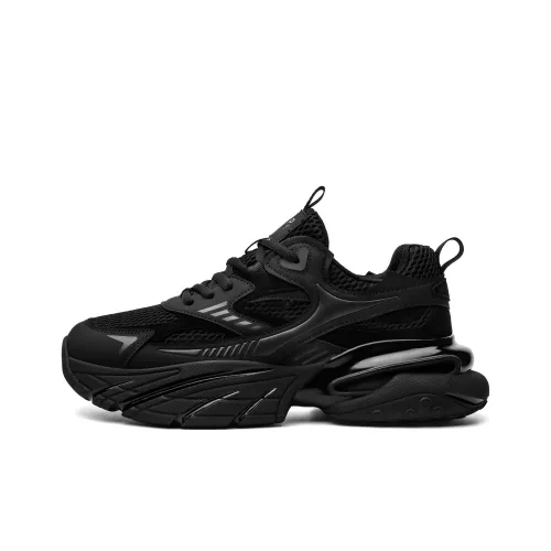 JEEP SPIRIT Black Myth Толстая подошва Низкий топ Мужской