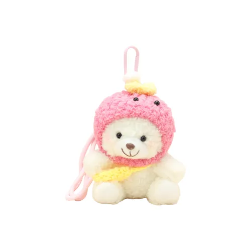 Whoops Cute Ecru Bear Plush Pendant 12cm Height Whoops Милый Экрю Медведь Плюшевый Подвеска 12 см Высота