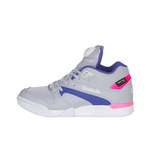 Reebok Court Victory Pump Casual Мужской Серый Фиолетовый