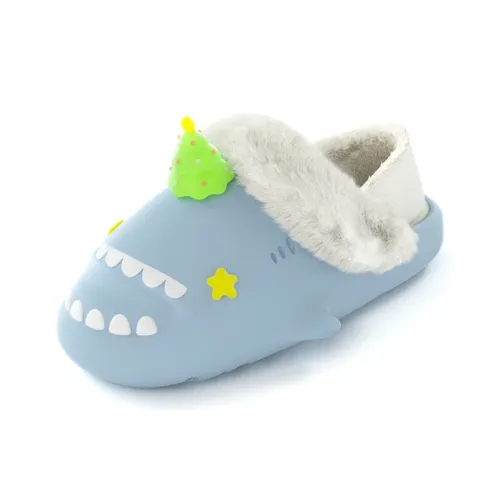 HelloSlippers Shark Winter Sharkicks Winter Рождество Деревья Домашние тапочки с каблуком Унисекс