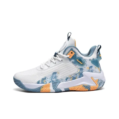 BIDE·PAN Детская баскетбольная обувь MID Топ для школьного возраста