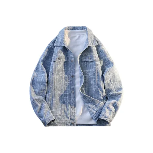 BAISHENGHU Синий Мужской Куртки