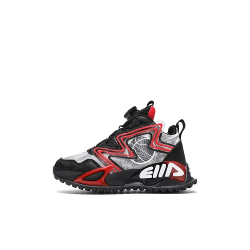 Garfield Износостойкий Отскок Легкий Амортизация Баланс Поддержка MID Топ Баскетбольные кроссовки Детские