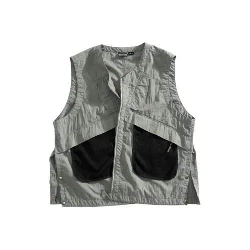 WILD THINGS SS25 Тактический CAMP Жилет X Квадрат Fade Effect Логотип Жилет Мужской