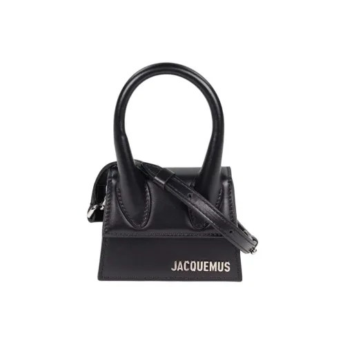Jacquemus Le Chiquito Moyen Сумка через плечо из кожи сумка для женщин черная