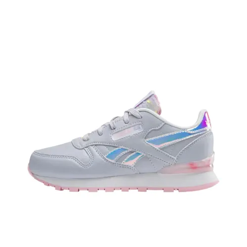 Reebok Classic Leather Low Топ Kids Lifestyle Shoes Серый Подростки