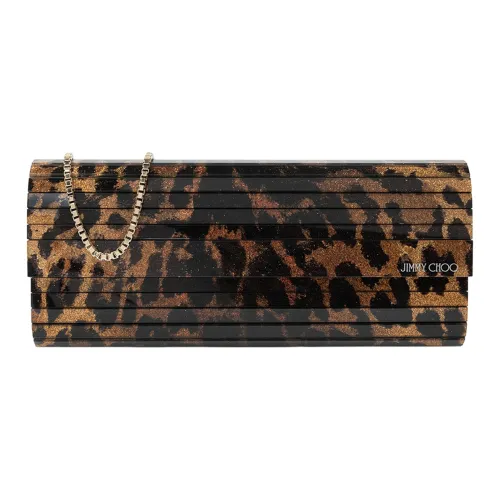 Jimmy Choo из овчины через плечо клатч стандартный женский коричневый