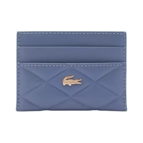 LACOSTE Collaboration Коровья кожа Держатель для карт Женский Синий