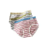 Мокко + Матча + Красный (Универсальный, Полосы, Стиль~)