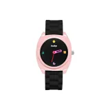 Городской шик стиль, черный, розовый