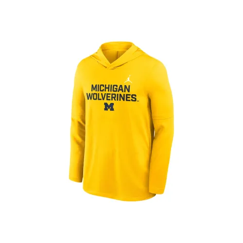 JORDAN BRAND Желтый Мужской Свитшот