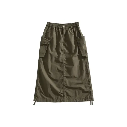 WILD THINGS SS25 Парашютист Юбка Повседневная Длинная Юбка Женская