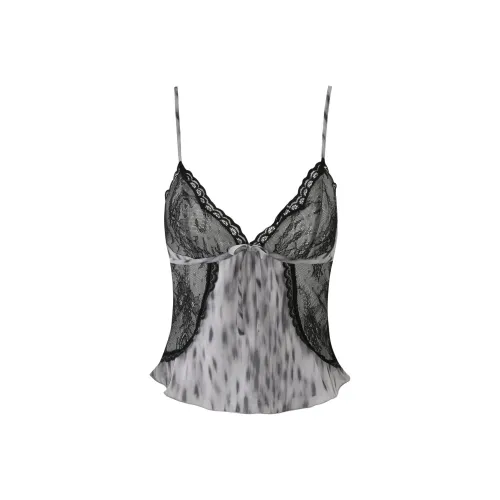 I.AM.GIA COLETTE LACE PANEL CAMI TOP ТОП С РЕВЕРСАМИ ЖЕНСКИЙ