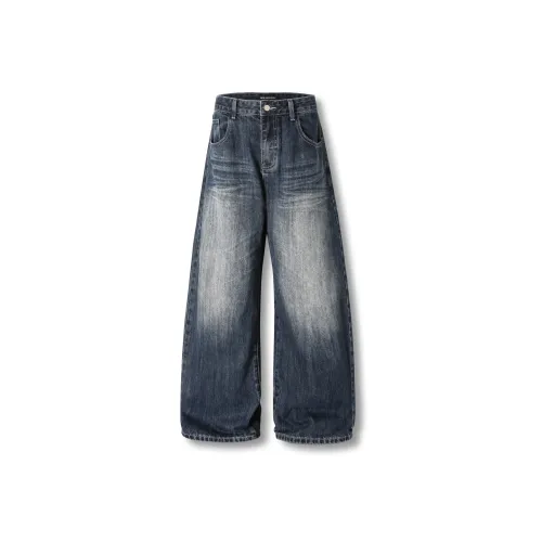 ACE VESTITI Синий Унисекс Джинсы