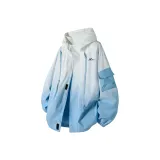 Белый до светло-синего (двойная молния)