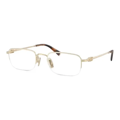 MIU MIU Металл Квадрат Оправы для очков Женские Черепаховый