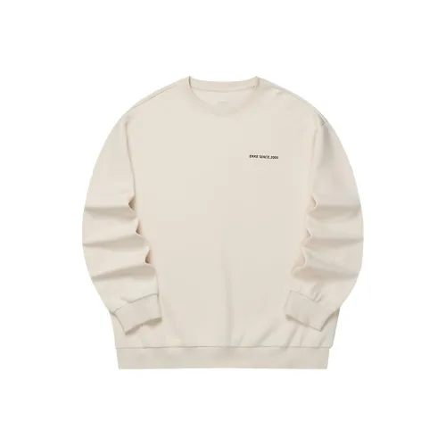 Erke Life Collection Sports Life Collection Свитшот Мужской Сырный Белый