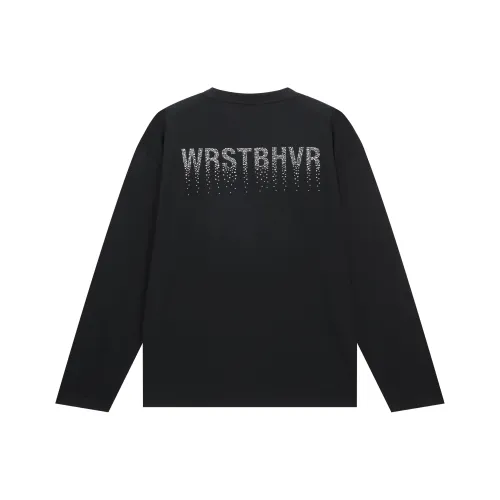 WRSTBHVR PIONEER Черный Унисекс T-рубашки