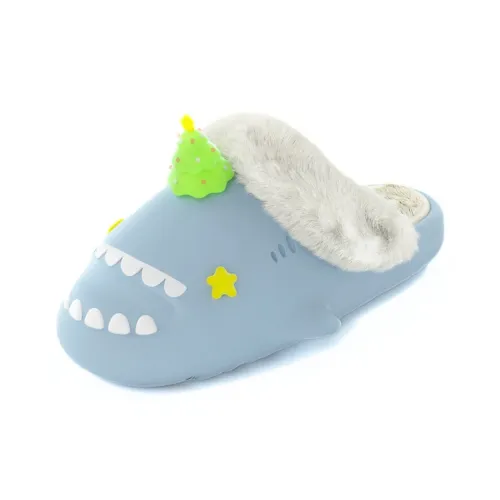 HelloSlippers Shark Winter Sharkicks Winter Рождество Деревья Открытый носок Тапочки Унисекс