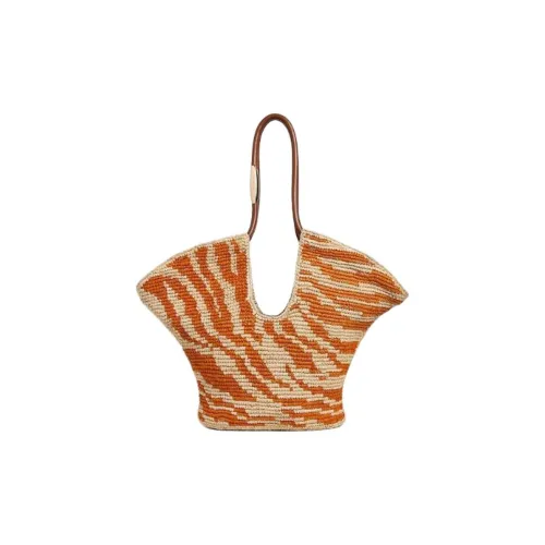 Zimmermann Рафия Сумка через плечо Средняя Женская Оранжевая