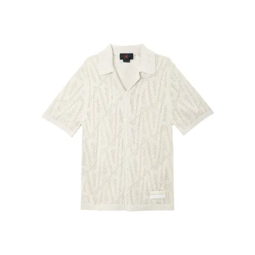 Джордан A ManiéRE Коллаборация Трикотаж Унисекс Призрачный Серый Белый