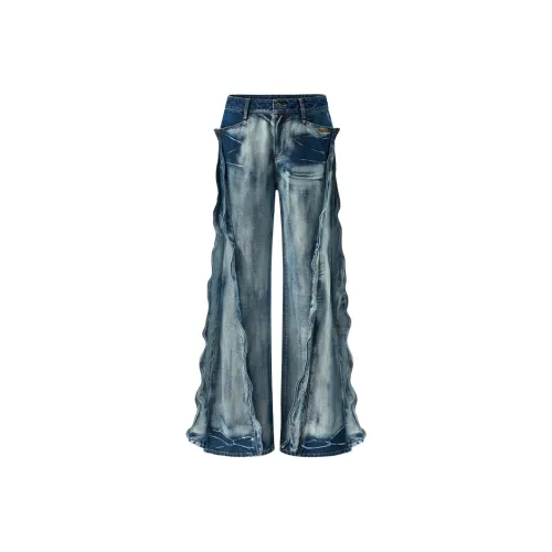 NAWS Fiery Blue Women's Jeans NAWS Пылающие Синий Женские Джинсы