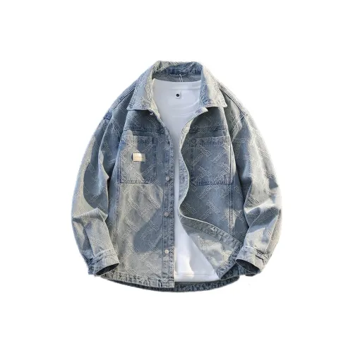 BAISHENGHU Синий Мужской Куртки