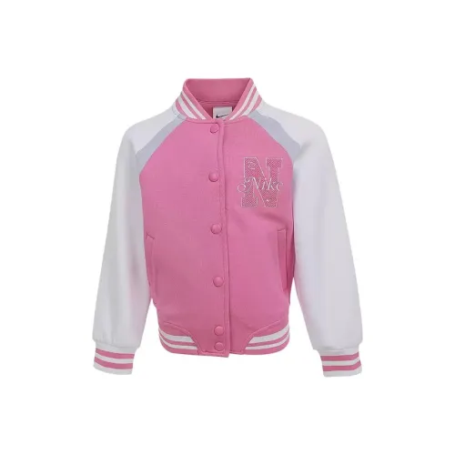 Nike Розовые Детские Бейсбольные Джерси