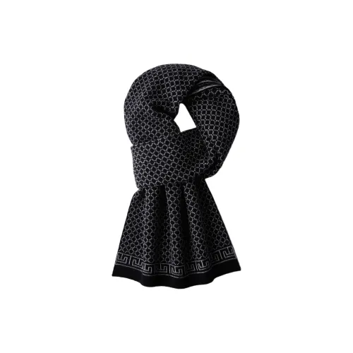 PIERRE CARDIN Шарфы из хлопковой трикотажной ткани Унисекс